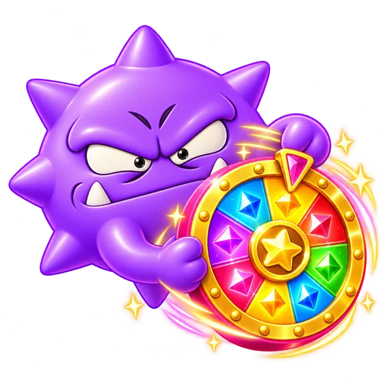 Nova spinning the magic booster wheel